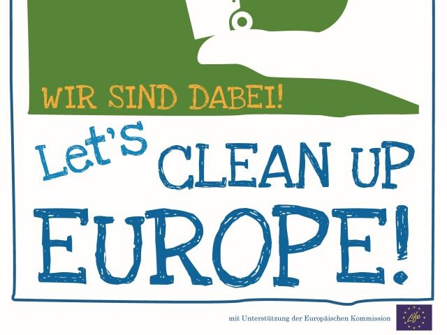 Plakat Let´s Clean Up